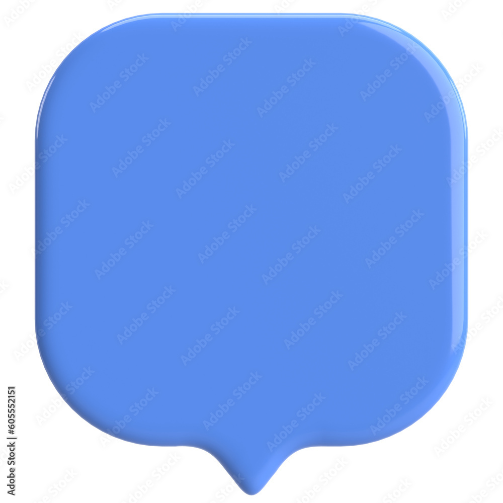 Speech bubble. Chat bubble. 3D illustration. Speech bubble. Chat bubble. 3D illustration.