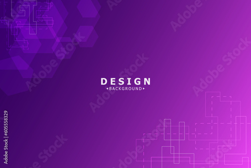 abstract purple background with lines photo