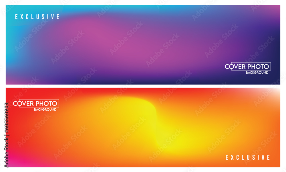 Modern abstract covers set, minimal covers design. Colorful holographic background, vector illustration. header , landing page, and wallpaper.