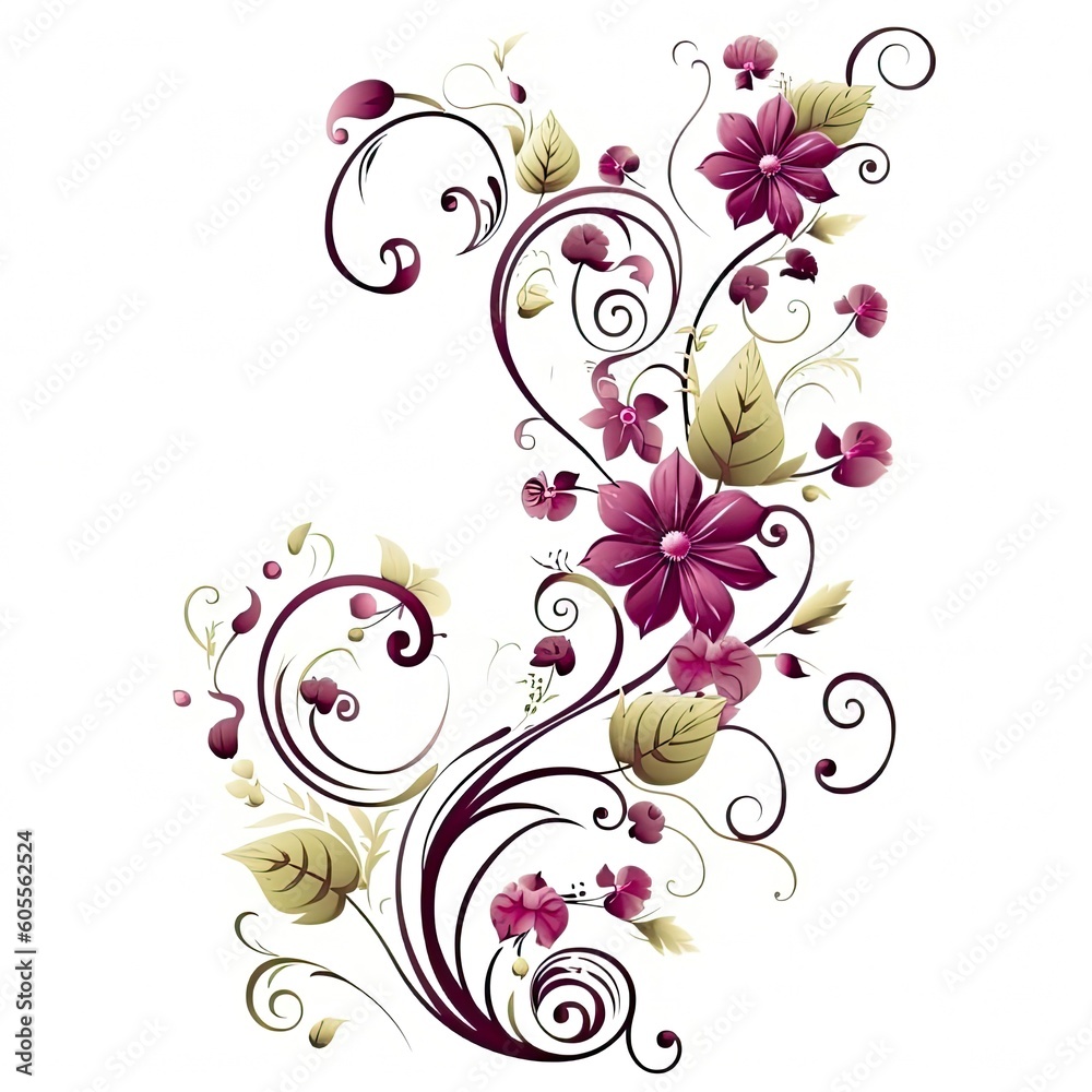floral abstract background floral abstract background