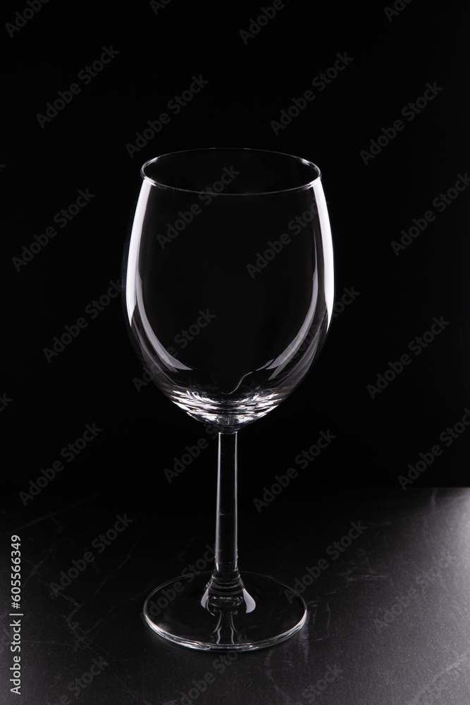 photo glass glass on black background photo glass glass on black background