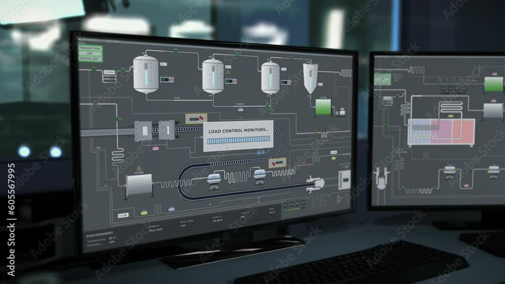 Automated AI factory equipment supervises the operation of conveyor ... Circuit Diagram