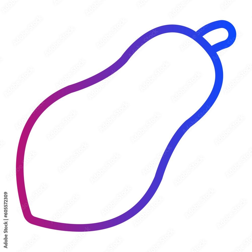 papaya gradient icon papaya gradient icon