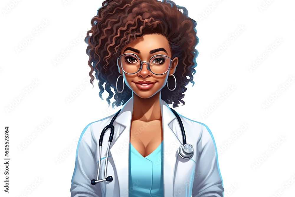 Empowering Elegance: The Inspiring Doctor's Joyful Presence in the Hospital made with Generativ Ai Technology Empowering Elegance: The Inspiring Doctor's Joyful Presence in the Hospital made with Generativ Ai Technology