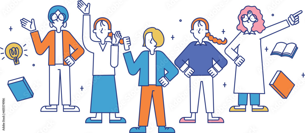 特許知財の職種で働く女性