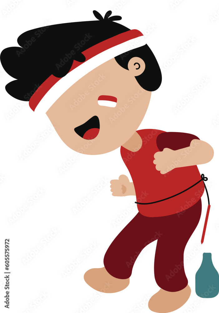 Fototapeta premium Indonesian Independence Day Games