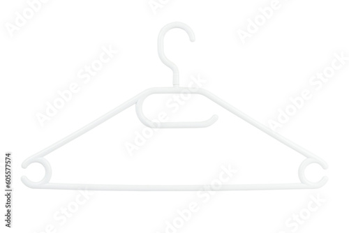 plastic clothes hanger, empty clothes hanger isolated from background