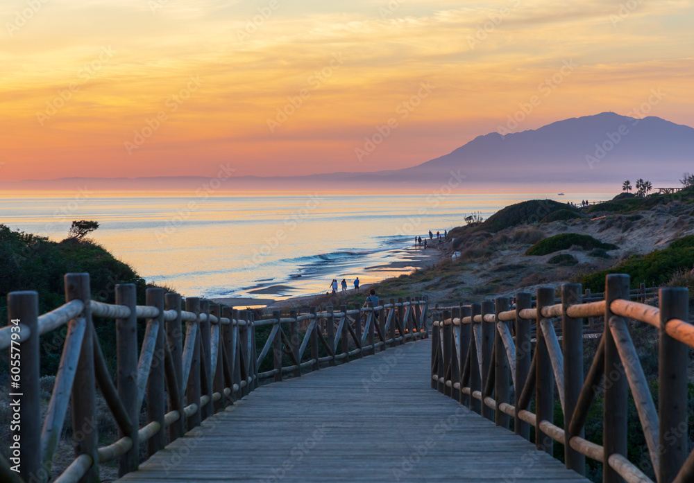 Fototapeta premium Cabopino Beach, Marbella