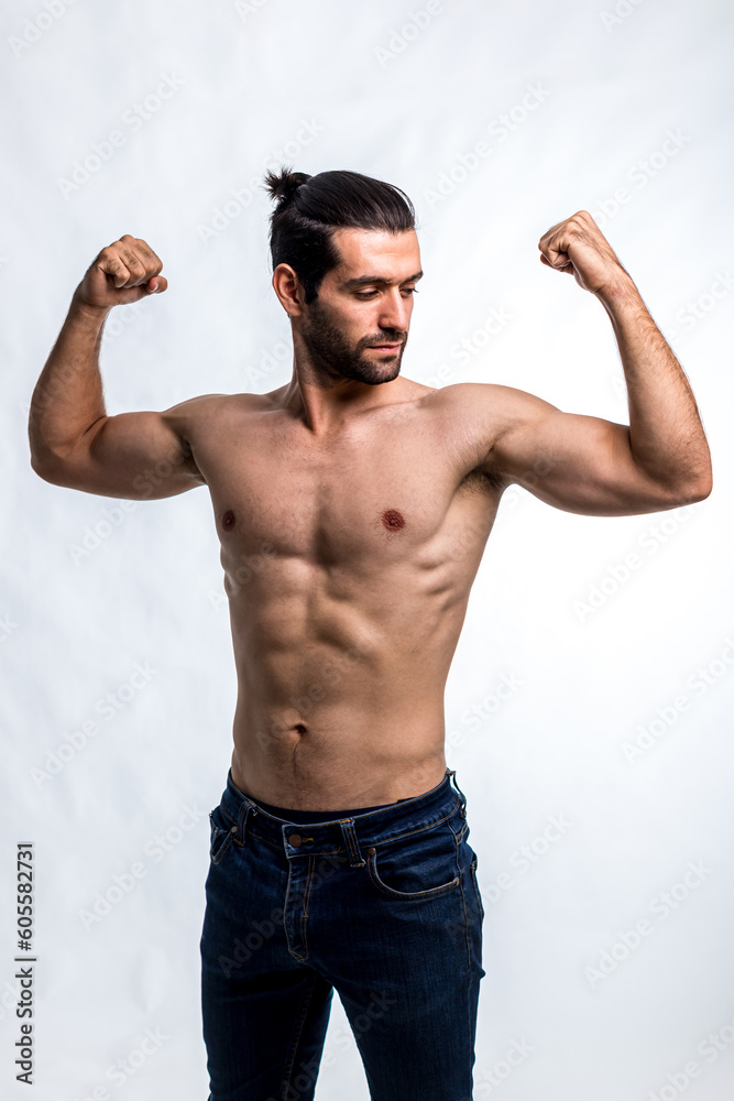 Fit and handsome man with beautiful torso. Strong and handsome ,fit and sporty bodybuilder man. Man Fitness Model Torso showing six pack abs Fit and handsome man with beautiful torso. Strong and handsome ,fit and sporty bodybuilder man. Man Fitness Model Torso showing six pack abs