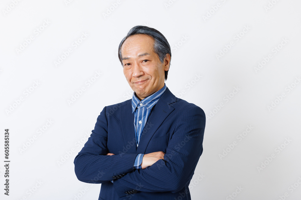 成熟した日本人のスタジオショット 成熟した日本人のスタジオショット