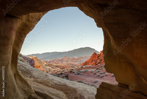 An Arch at Valley of Fire State Park