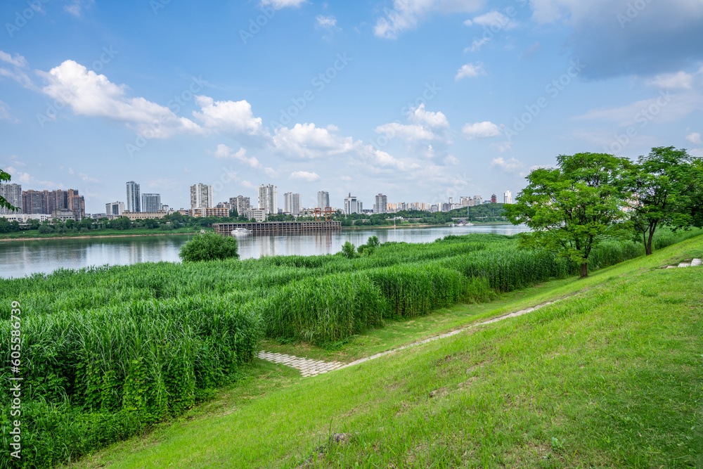 Ecological Landscape of Urban Green Space in Xiangjiang Scenic Belt, Zhuzhou, China Ecological Landscape of Urban Green Space in Xiangjiang Scenic Belt, Zhuzhou, China