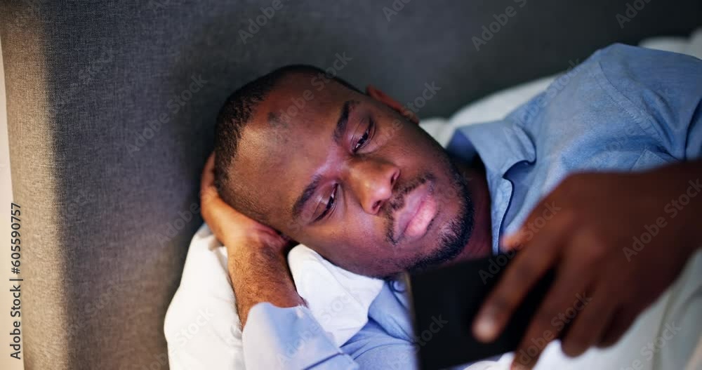 Watching Cell Phone Before Sleep At Night Watching Cell Phone Before Sleep At Night
