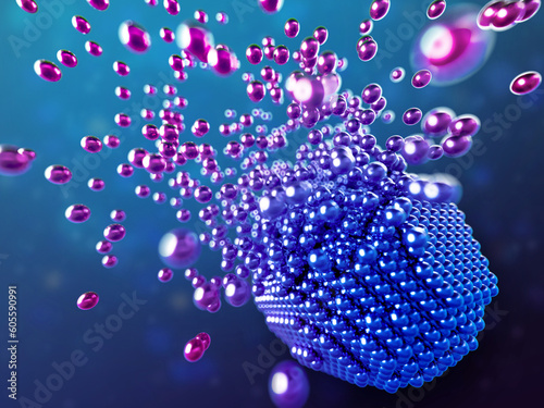 Synthesis of nanocatalyst, illustration photo