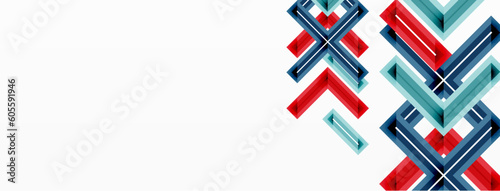 Minimal geometric background cross line. Design for wallpaper, banner, background, landing page, wall art, invitation, prints, posters