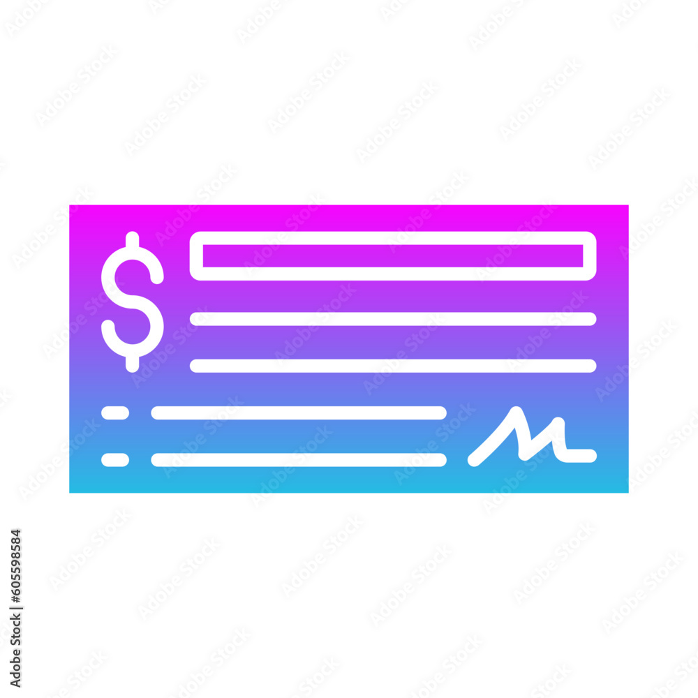 Cheque Icon