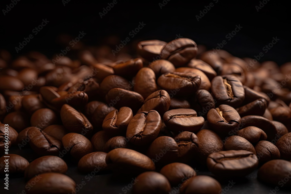 Fototapeta premium coffee beans background