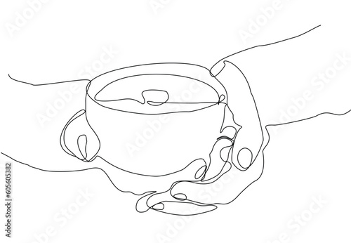 Burning aroma candles one line art. Continuous line drawing of comfort theme and romance