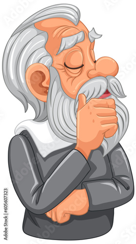 Bangkok, Thailand May 12, 2023. Galileo Galilei cartoon character