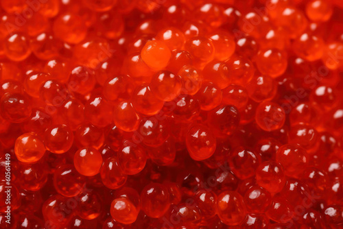 red caviar , macro shot .Neural network AI generated Generative AI