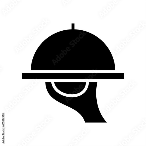 Solid vector icon for dining which can be used various design projects.