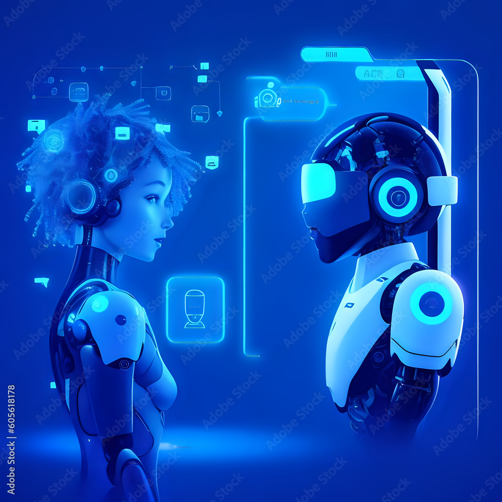 robot with headphones, business, technology, computer, security, globe, design, map, illustration, vector robot with headphones, business, technology, computer, security, globe, design, map, illustration, vector