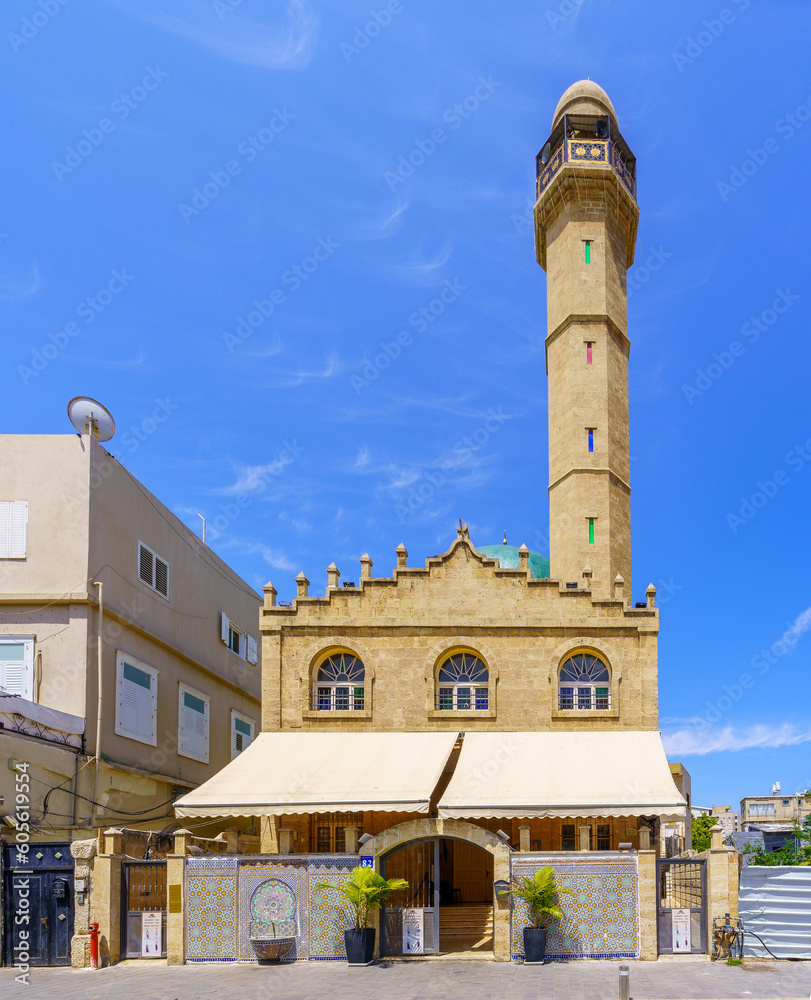 Al-Nuzha Mosque, in Jerusalem Boulevard, Jaffa
