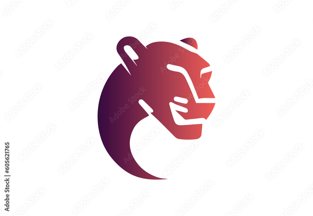 jaguar logo design isolated on white jaguar logo design isolated on white