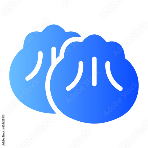 dumpling gradient icon