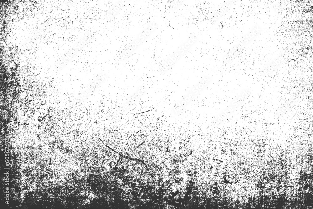 Concrete Wall Textures Vector Illustration. Format have transparent backgrounds with the isolated texture itself colored dark gray. 