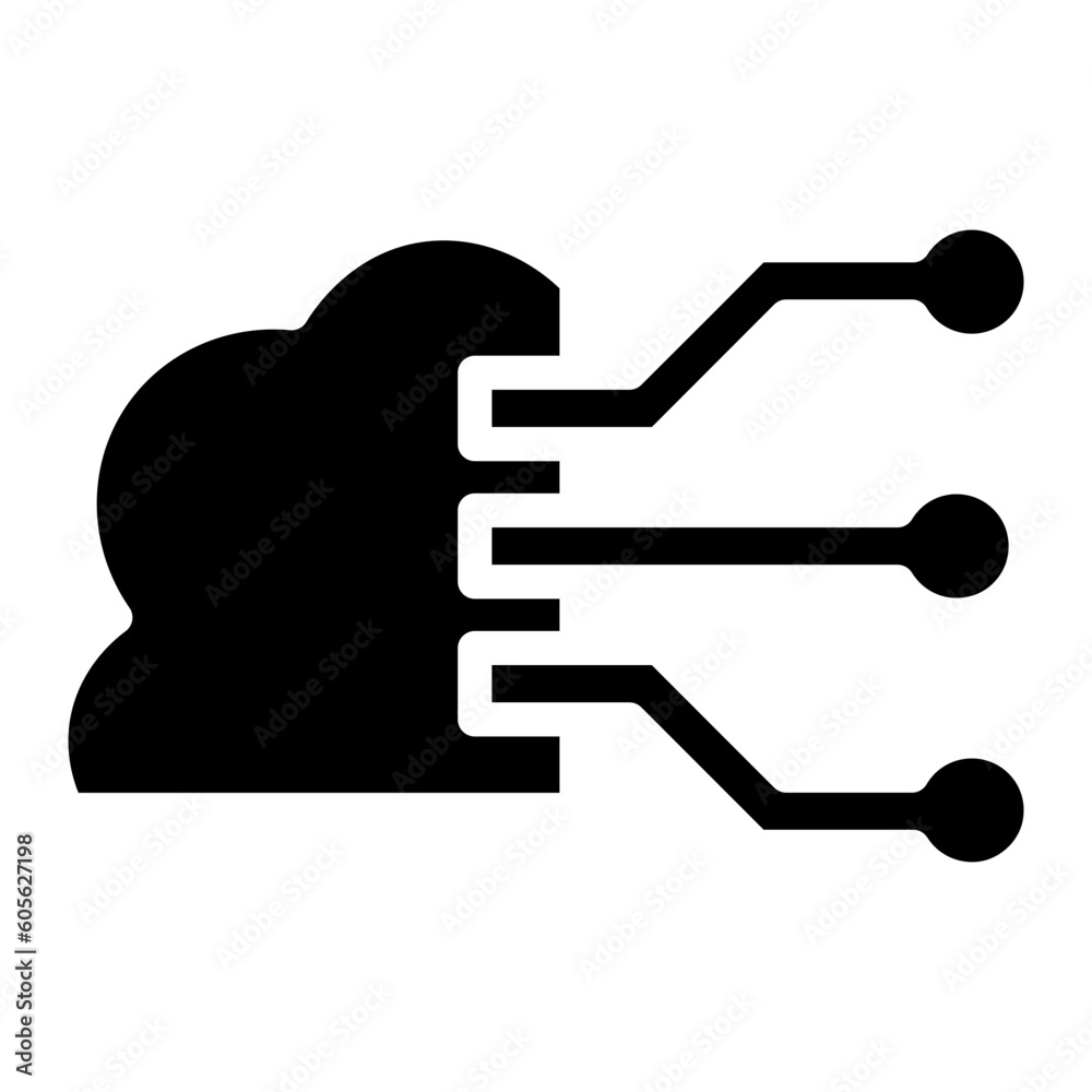 artificial intelligence glyph artificial intelligence glyph