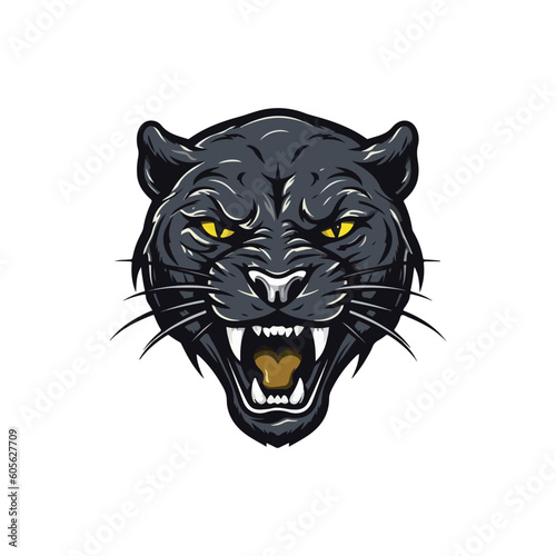 Panther Mascot Panther Logo Design Panther Vector