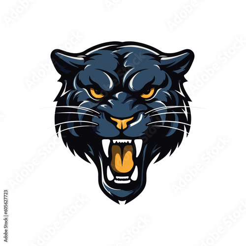 Panther Mascot Panther Logo Design Panther Vector