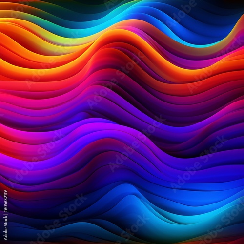 Background abstract waves rgb 