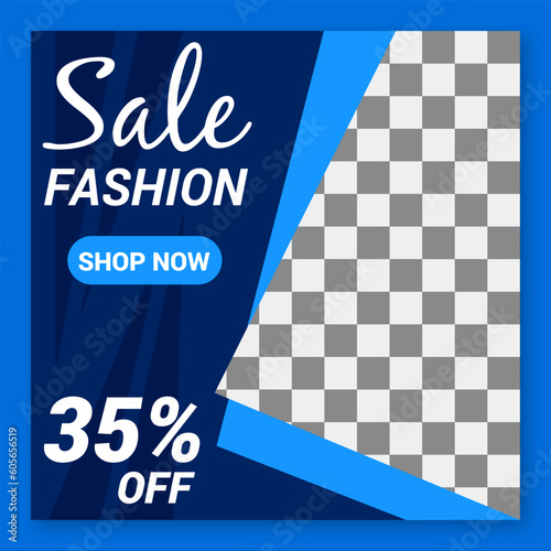 Vector illustration of a sale banner template design