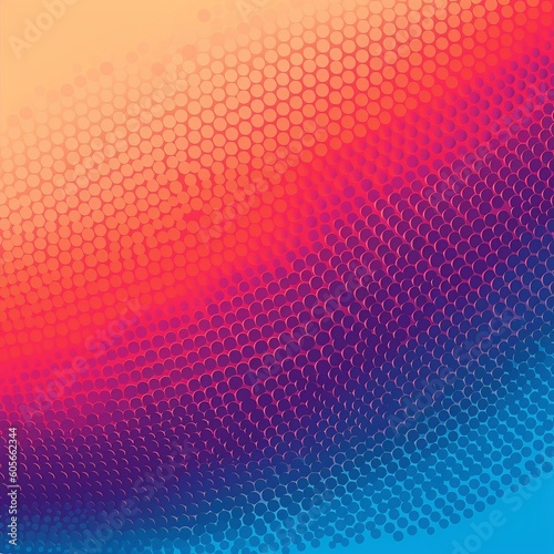 Half tone dots gradient background 