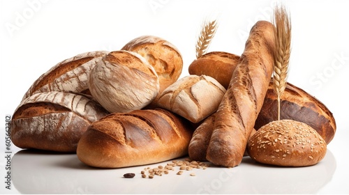 Bread, Generative AI, Illustration 