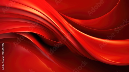Abstract red premium background, ai