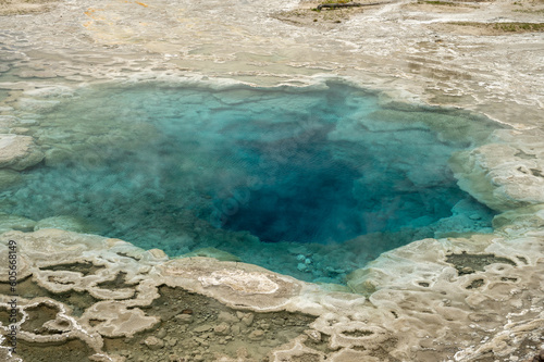 Wind Causes Ripple On Gem Pools Blue Waters