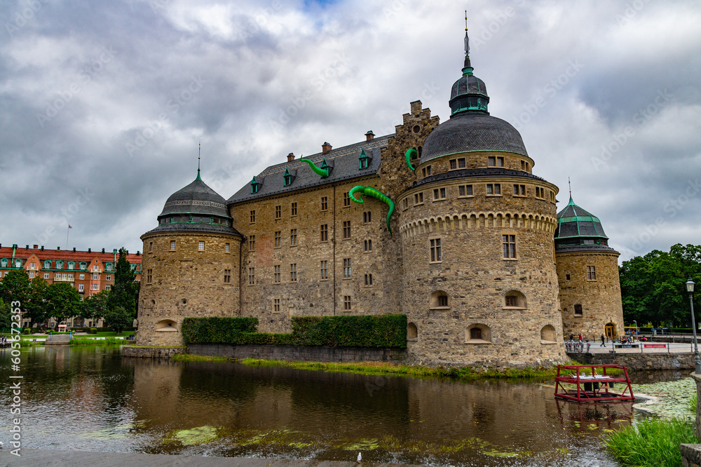 The medieval Örebro castle in Örebro, sweden. The medieval Örebro castle in Örebro, sweden.
