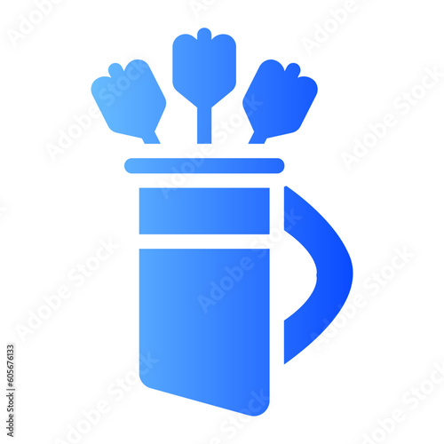 quiver gradient icon