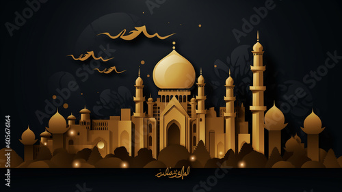 Wallpaper Mural Arabic islam, Ramadan kareem background Torontodigital.ca