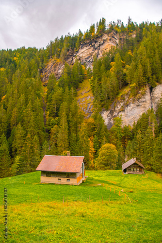 Berner Oberland Highlands in Switzerland