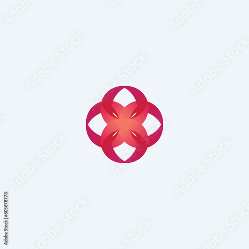 Modern colorful abstract vector logo or element design. Best for identity and logotypes.