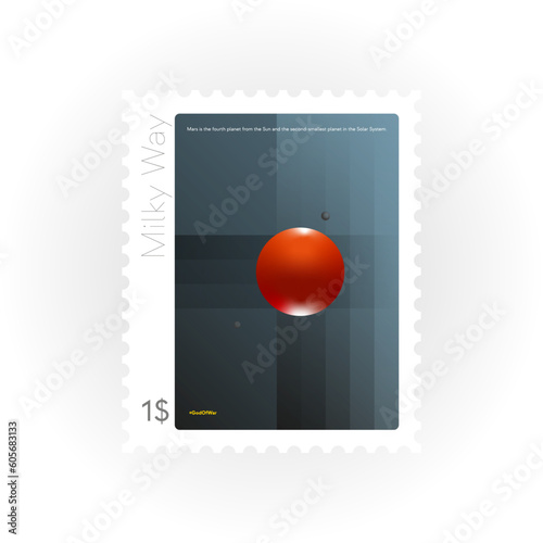 Mars Stamp (ID: 605683133)
