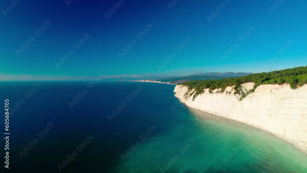 Beautiful view of the Black Sea coast Beautiful view of the Black Sea coast