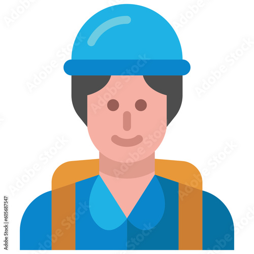 schoolboy flat icon