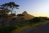 Sunset over Lionhead, Cape Town, South Africa