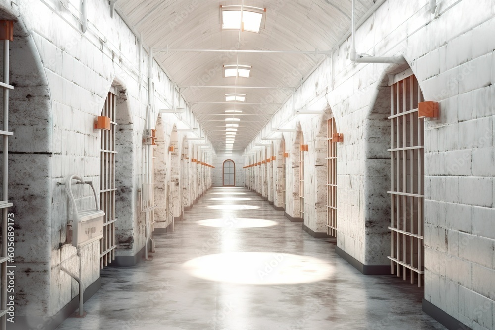 Dirt dark Prison cells
