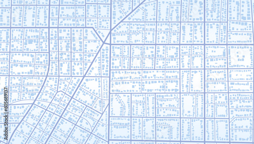 Gps map navigation to own house. City top view. View from above the map buildings. Detailed view of city. Decorative graphic tourist map. Abstract transportation background. Vector, illustration.
